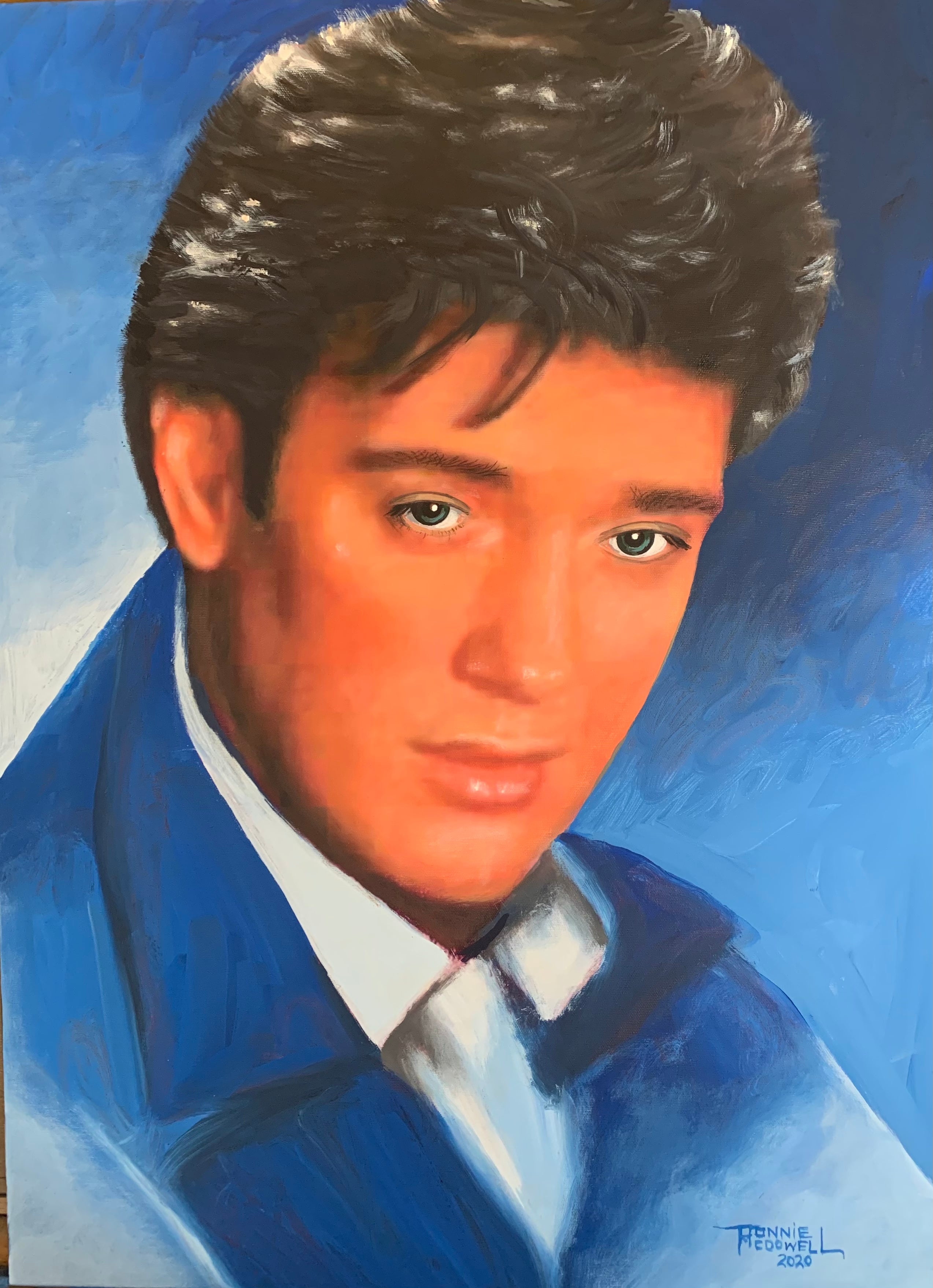 Ronnie McDowell "Self-Portrait" - Print – Ronnie McDowell Art